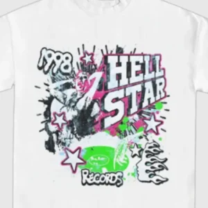 Hellstar 1998 Records T-Shirt White