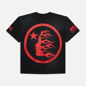 Hellstar Beat Us! T-Shirt Red Black