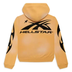 Hellstar Sports Zip-Up Hoodie (Yellow)